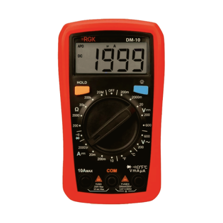 УЦ-ПРО. Мультиметр RGK DM-10 для пожарной лицензии МЧС